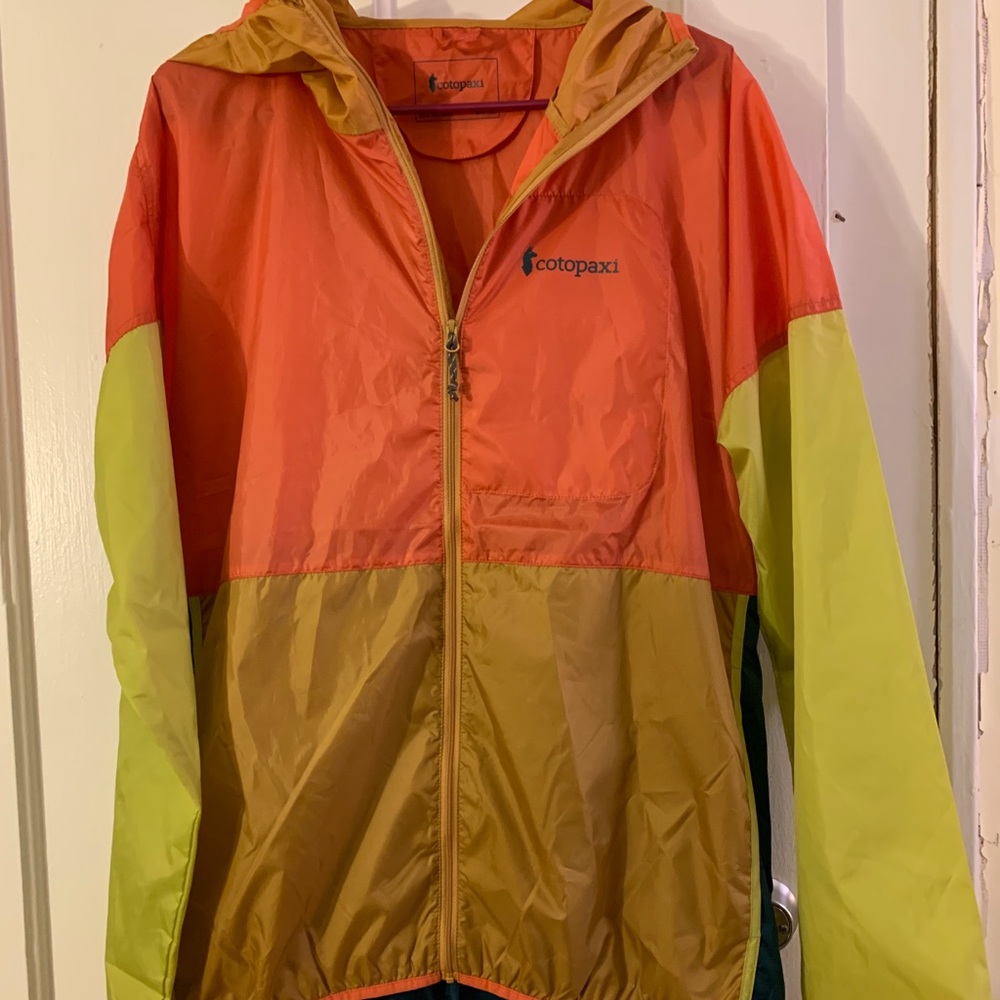 NWOT Cotopaxi full-zip colorful windbreaker jacket